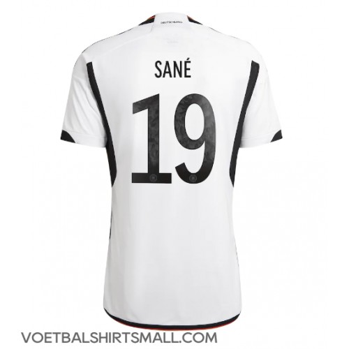 Duitsland Leroy Sane #19 Voetbalkleding Thuisshirt WK 2022 Korte Mouwen